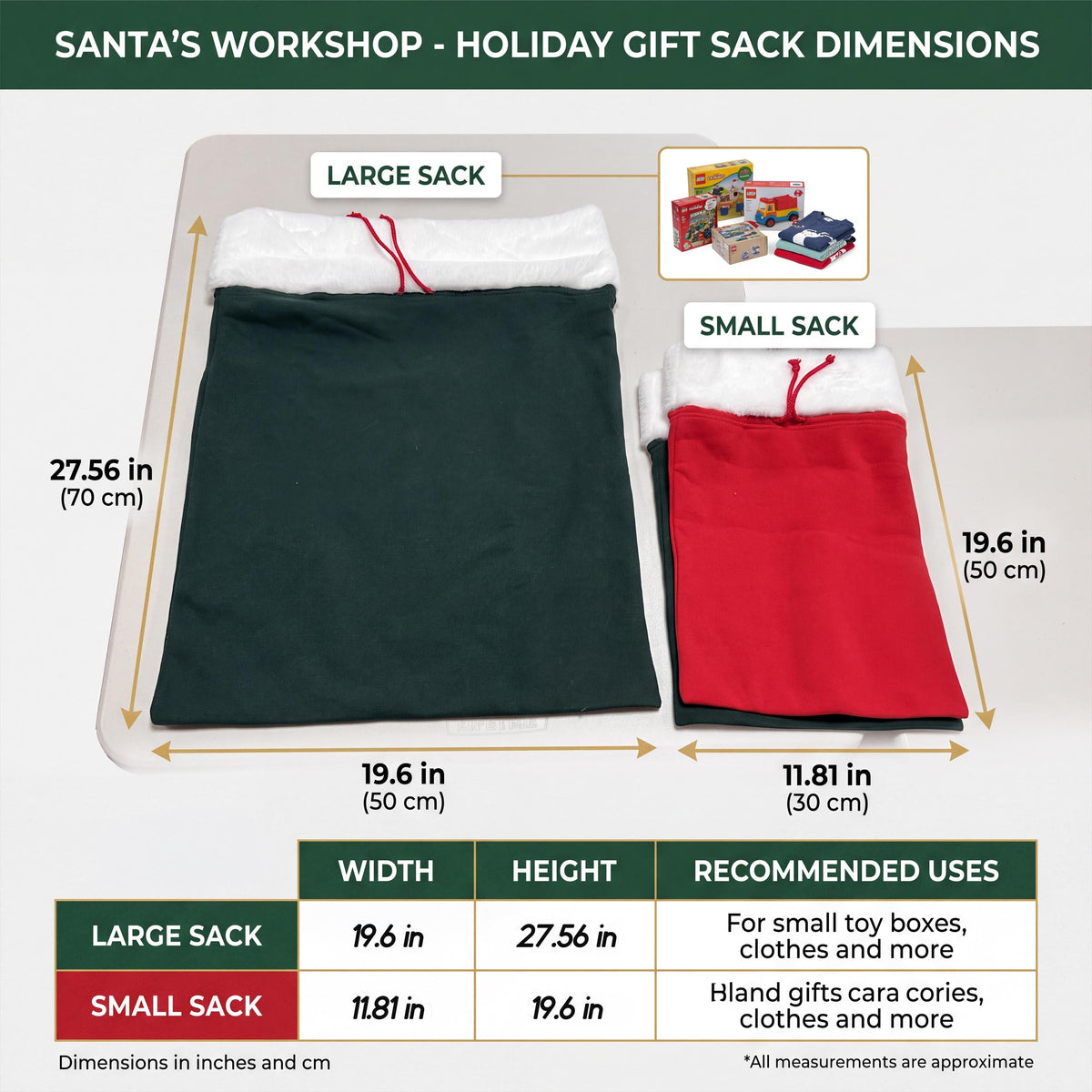 Custom Santa Sacks, Family Holiday Matching Bag, Christmas Family Gift Santa Sack