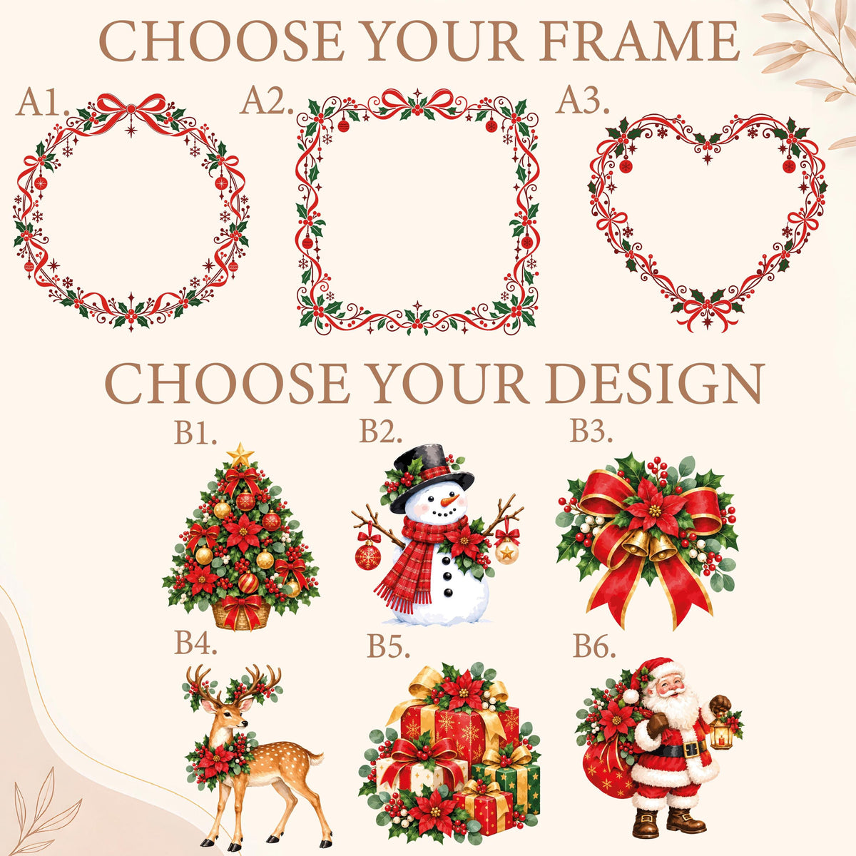 Custom Name Holiday Character Jewelry Tray, Personalized Christmas Ceramic Trinket Dish